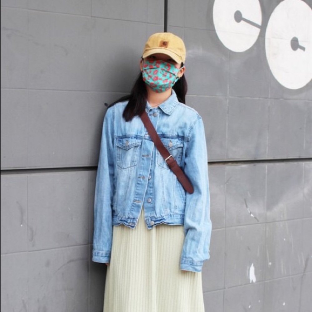 MADE IN USA, Leopard Print Face Mask - Picture 3 of 8